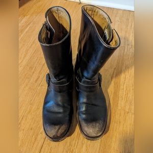 Frye Jenna Engineer Motorcycle Boots, 9.5